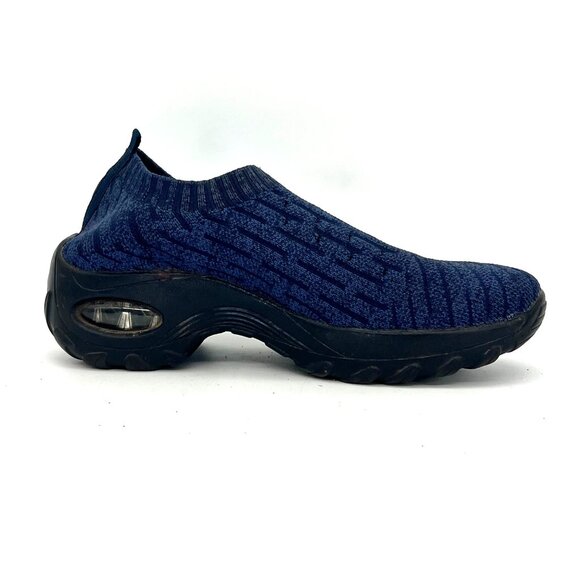 Knitted Slip-On Shoes Sneakers Womens 8.5 (40) Health Care Food Service Walking - Picture 9 of 12